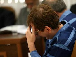 نیش خند بابک زنجانی در دادگاه!/عکس  باباک زنجانی