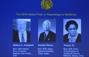 برندگان جایزه نوبل پزشکی