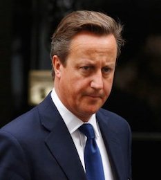 دیوید کامرون: اگر لازم باشد از بمب هستهای استفاده میکنم کامرون//