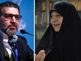 ادعای صادق خرازی تکذیب شد: پدرم هرگز با زن نامحرم دست نمی داد خرازی-شهید بهشتی