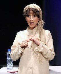 بینی بزرگ الناز حبیبی/عکس الناز حبیبی