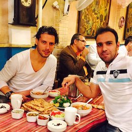 گلزن اروپایی پرسپولیسیها به تهران آمد/عکس اشپیتیم آرفی