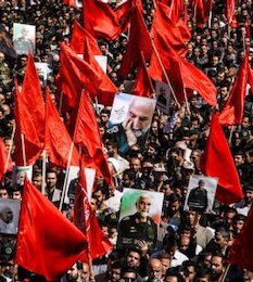 تشییع پیکر «حبیب سپاه» از دمشق تا تهران/ خداحافظی همرزمان با فرمانده سردار همدانی/2