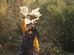 نامه مهراوه شریفینیا به دانشآموزان روستای مرزی/عکس سریال کیمیا43