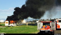 یک اتوبوس، یک فرودگاه را بست! + عکس فرودگاه