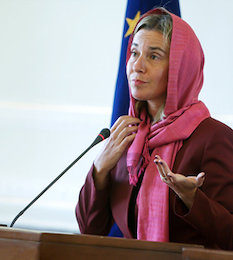 ابراز خوشحالی موگرینی از تصویب طرح برجام در مجلس  موگرینی/2