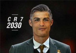 چهره مسی و رونالدو ۲۰ سال بعد