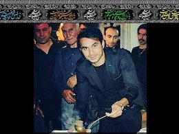 نذریدادن هادی نوروزی /عکس نذریدادن هادی نوروزی
