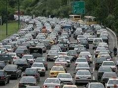 ممنوعیت تردد در ۲۵ محور مواصلاتی کشور به دلیل شرایط نامساعد جوی ترافیک تهران 43