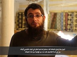 پسر کارگردان هالیوود، جلاد داعش+عکس  لوکاس کنی