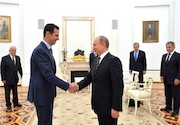 دیدار اسد و پوتین در مسکو