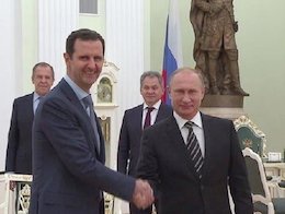 بشار اسد چگونه مخفیانه به روسیه رفت؟+عکس بشار اسد و پوتین