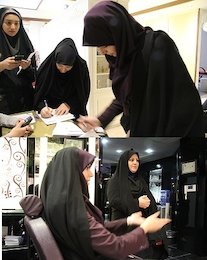 وضعیت اسفناک برخی آرایشگاه های زنانه+تصاویر وضعیت آرایشگاه های زنانه