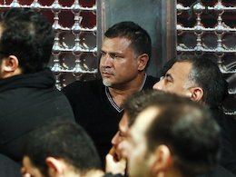 دیدار علی دایی با یک خانواده شهید عزاداری علی دایی