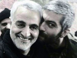 واکنش سرلشکر سلیمانی به خبر شهادتش  نادر حمید و قاسم سلیمانی