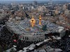 تصاویر هوایی از کربلا معلی در تاسوعا و عاشورا