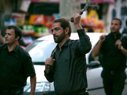 زیباترین عکس از عزاداری فوتبالی ها فیروز کریمی