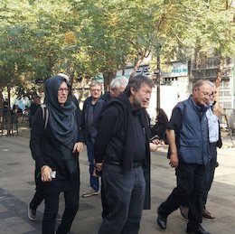 گردشگران اروپایی، روز عاشورا در بازار تهران+عکس گردشگران اروپایی