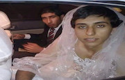 فرار یک داعشی با لباس عروس