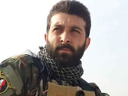 شهادت بسیجی ایرانی در نبرد با داعش+عکس  شهید سید هادی نومی