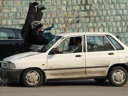 نخستین زن بدلکار ایرانی+تصاویر دختر بدلکار ایرانی،مهسا احمدی