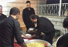 خاطره احسان علیخانی از مجلس روضه اش در آمریکا +عکس  نذری احسان علیخانی و ماه عسل