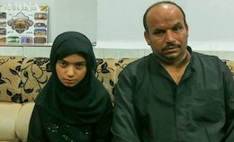 شفای دخترک نابینا در حرم امیرالمؤمنین(ع)+تصویر  شفای دختر نابینا