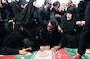 تدفین شهید کریمی در امامزاده علی‌اکبر چیذر 