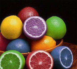 پرتقالهایی که سلامت مردم را تهدید میکند پرتقال های رنگارنگ