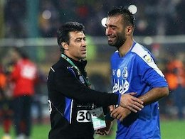 اشک های حنیف در پایان دربی به چه دلیل بود؟/عکس حنیف عمران زاده