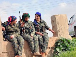  دختران پیشمرگه 