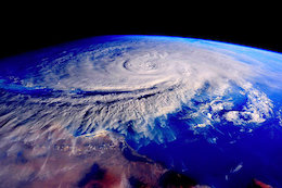 هشدارهای النینو را جدی بگیرید، شاید فاجعه در راه باشد  عکس هوایی از طوفان بی سابقه