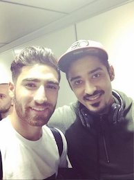 جهانبخش و گوچی دو یار جدا نشدنی/عکس جهانبخش و قوچان نژاد