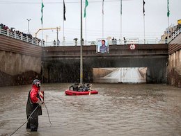 سیل در شیراز