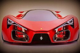 سریعترین خودرو اسپرت جهان/عکس  فراری