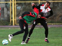 دوقلوهای جدید پرسپولیس!/عکس بنگر و نورمحمدی