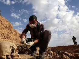 گور دسته جمعی زنان ایزدی+تصاویر گور دسته جمعی