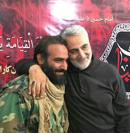 قدردانی حمید گودرزی از سردار سلیمانی+عکس قاسم سلیمانی و شهید محمدحسین محمدخانی