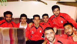 سلفی بازیکنان تیم ملی پس از بازی با گوام/عکس  سلفی بازیکنان تیم ملی