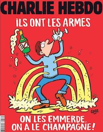 کاریکاتور عجیب شارلی ابدو پس از حملات پاریس!/عکس کاریکاتور شارلی ابدو