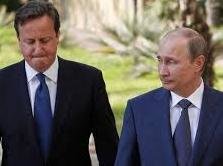 جنگ لفظی میان انگلیس و روسیه بالا گرفت  کامرون و پوتین43