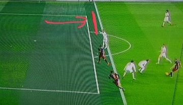 دلیل آفساید نبودن گل نیمار/عکس  گل بارسلونا