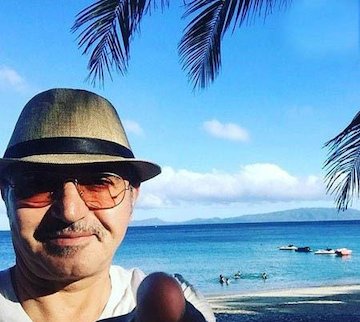 سربازی خواننده مشهور ایرانی در سوریه/عکس فریدون آسرایی