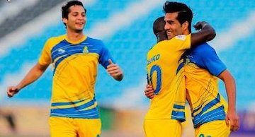 مسعود شجاعی پس از گلزنی/عکس مسعود شجاعی