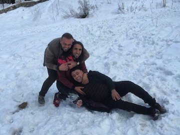 خوشگذرانی کرار این بار در ارتفاعات تهران!/عکس جاسم کرار