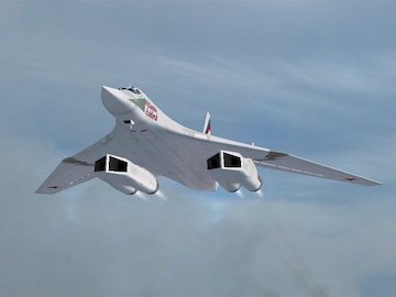 بزرگترین جنگنده جهان در سوریه+تصاویر توپولف 160