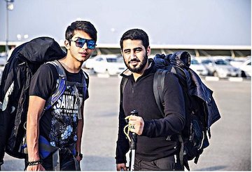 بازیگر جوان سینما در پیاده روی اربعین/عکس  ارسلان قاسمی