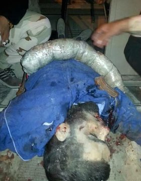 هلاکت عامل انتحاری در مسیر کربلا/تصاویر هلاکت عامل انتحاری در مسیر کربلا