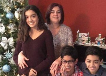 زن ایرانی کشته شده در تیراندازی کالیفرنیا/عکس  بنتا بت بادال