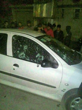 قهرمان ایران و آسیا گلوله باران شد!/عکس  حمله به فریدون قنبری